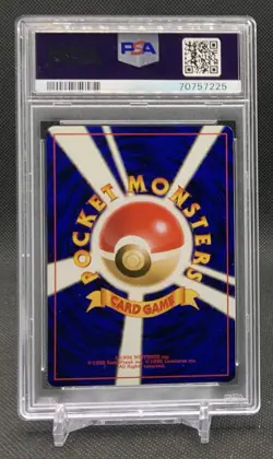 PSA 9 Japanese Basic Base Set Fire Energy 1996 Pokemon Basic - Image 2