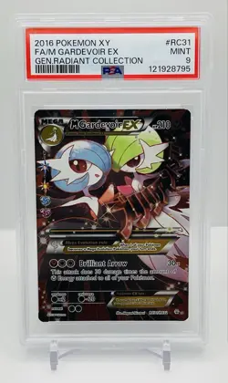 2016 Pokemon Generations Radiant Collection Gardevoir EX Full Art PSA 9 RC31 - Image 1