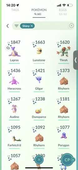 Pokemon Go (Stage 41 ) Shiny Lapras ( 60 Shinys ) ( Reduced) - Image 2