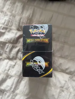 Pokemon TCG Mega Evolution Half Booster Box 18 Packs - NEW Sealed - Image 1