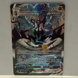 Pokemon Rapid Strike Urshifu VMAX Secret Rare 170/163 Battle Styles Holo 330HP - Image 1