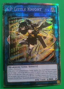 Yugioh S:P Little Knight MP25-EN047 1st Edition Starlight Rare NM - Image 1