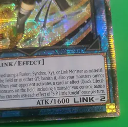 Yugioh S:P Little Knight MP25-EN047 1st Edition Starlight Rare NM - Image 3