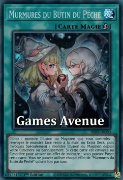 Yu-Gi-Oh ! Murmures du Butin du Peche INFO-FR060 VF/SUPER - Image 1