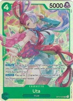 One Piece TCG OP13-023 Uta SR - Image 1