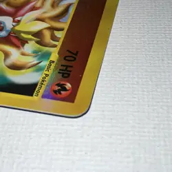 Pokemon Entei Reverse Holo Rare 70 HP Aquapolis 010/147 2002 English TCG Card - Image 5