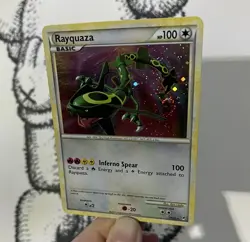 Pokemon Cards TCG - Rayquaza Holo 20/95 Call of Legends NM - RARE SWIRL HOLO - Image 1