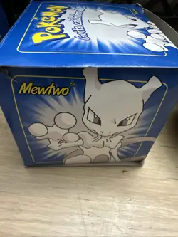 Vintage 1999 Burger King Mewtwo Pokemon 23K Gold Plated Card and Pokeball - Image 3