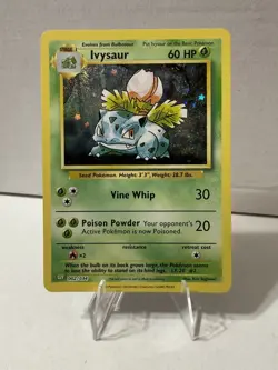 Ivysaur 002/034 Holo Trading Card Game Classic CLV Pokemon 2023 - Image 1