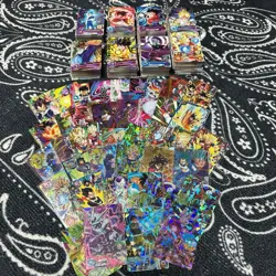Dragon Ball Heroes Japanese Card Lot 510+ Pieces Including P34 and Stars - Image 1