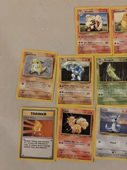 Base Set Pokemon TCG Lot - 12 Cards - Image 2