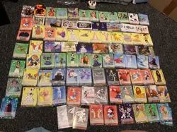 Weiss Schwarz Disney 100 Bundle 80+ Cards some duplicates - Image 1