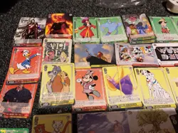 Weiss Schwarz Disney 100 Bundle 80+ Cards some duplicates - Image 2