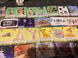 Weiss Schwarz Disney 100 Bundle 80+ Cards some duplicates - Image 3