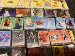 Weiss Schwarz Disney 100 Bundle 80+ Cards some duplicates - Image 5