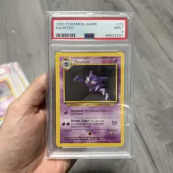 Pokemon 1999 Game Base Set Haunter #29 PSA 9 - Image 1
