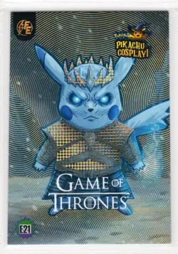 POKEMON PIKACHU COSPLAY! * GAME OF THRONES * E21 * BOX HIT* - Image 1