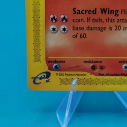 Pokemon Ho-oh 52/53 Black Star Promo 1 OWNER!! Absolutely stunning. - Image 4