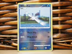 Pokemon WINGULL 95/106 REVERSE HOLO | MP Played | Great Encounters | 2008 #2 - Image 1