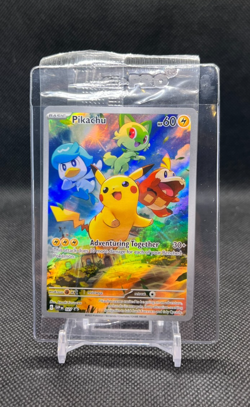Pokemon TCG: Pikachu Sealed Promo SVP EN 027 Black Star - Image 1