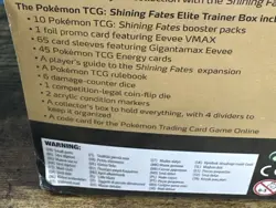 Pokemon Shining Fates Elite Trainer Box (1 Sealed ETB New) - Image 4