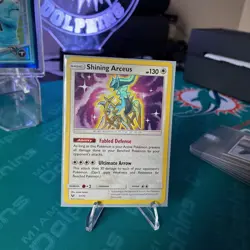 Pokemon Shining Arceus Full Art Shiny Holo Rare Shining Legends 57/73 2017 LP - Image 1