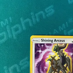 Pokemon Shining Arceus Full Art Shiny Holo Rare Shining Legends 57/73 2017 LP - Image 3