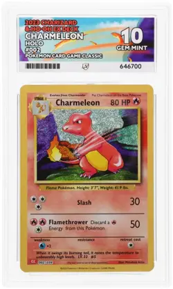 ACE 10 Pokemon Charmeleon 002/034 Classic Collection CLC NOT PSA - Image 2