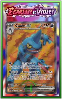 Coatox EX - EV1:Ecarlate et Violet - 232/198 - Carte Pokemon Francaise Neuve - Image 1