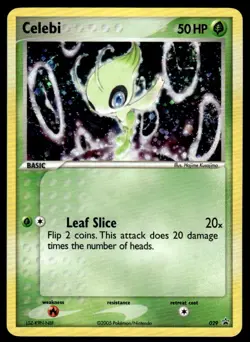 Pokemon TCG Nintendo Promos #029 Celebi LP+ - Image 1