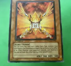 Yu-Gi-Oh! Herald of Orange Light TDGS-EN082 Rare 1st Edition LP - Image 4