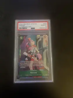 One Piece Perona Alternate Art Op09-034 Psa 10 - Image 1