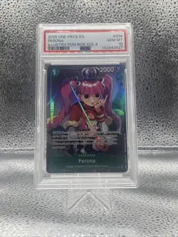 One Piece Perona Illustration Box Vol.4 OP09-034 Promo Psa 10 - Image 1