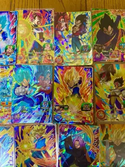 Super Dragon Ball Heroes 32 Card Lot Vegeta Trunks Pan Broly Japan 3 Star - Image 3