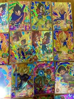 Super Dragon Ball Heroes 32 Card Lot Vegeta Trunks Pan Broly Japan 3 Star - Image 4