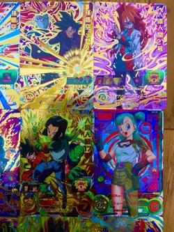 Super Dragon Ball Heroes Star 4 Card Lot x12 | High Rarity Holo Set | Bandai JP - Image 3