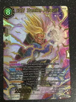 Dragon Ball Super Card Game TCG SS2 Trunks Pursuit #BT29-097 SPR Ultra Bout - Image 1