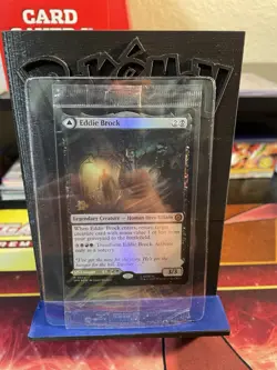 MTG Eddie Brock Pre-release Promo 0055 SPM Factory Sealed - Image 1