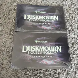 2X Magic The Gathering Duskmourn House of horror - commander party invites - Image 1