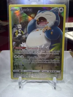 2022 Pokemon Snorlax TG10/TG30 Lost Origin Full Art Trainer Gallery Holo - Image 1