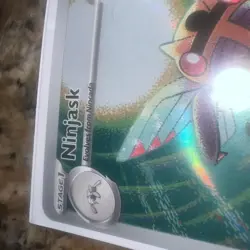 Ninjask Full Art IR 137/132 Me01: Mega Evolution Holo POKEMON NEAR MINT - Image 2