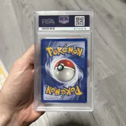 Pokemon 1999 Game Base Set Abra #43 PSA 9 - Image 2