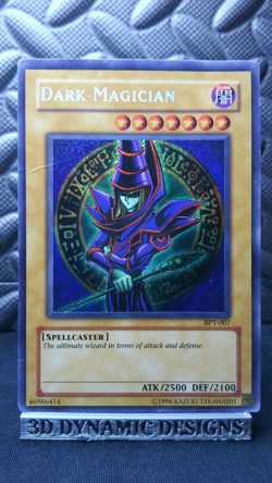| Yugioh Dark Magician BPT-007 Secret Rare 2003 Collectors Tin HP 🔥 | - Image 1