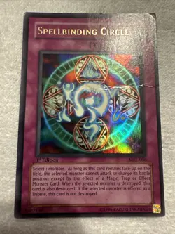 YuGiOh Spellbinding Circle 1st Edition MRL-006 - Image 1