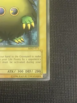Yu-Gi-Oh! 2002 Kuriboh MRD-071 Faded Unlim LP - Image 5