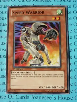 Speed Warrior 5DS3-EN011 Yu-Gi-Oh Card 1st Edition New - Image 3