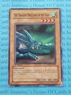 The Dragon Dwelling in the Cave 5DS2-EN005 Yu-Gi-Oh Card 1st Edition New - Image 3