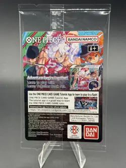 One Piece Promotion Card - Monkey.D.Luffy SEALED College Basketball ILLINI - Image 4