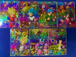Dragon Ball Heroes UM3 CP Card Set 7 Cards CP1 CP2 CP3 CP4 CP5 CP7 CP8 - Image 1