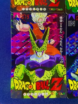 Dragon Ball Z Vintage Prism Cards Lot 4 | Tele-denwa Bandai Japan - Image 5